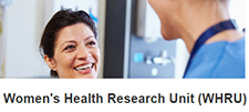 Women's Health Research Unit (WHRU) logo