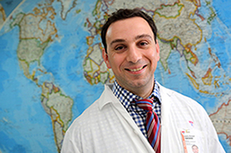 Cedric Yansouni, MD, is a researcher in the Infectious Diseases and Immunity in Global Health Program at the Research Institute of the MUHC.